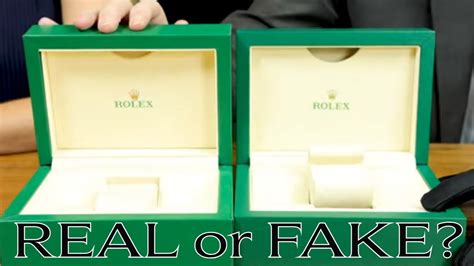 rolex box original vs fake|counterfeit rolex.